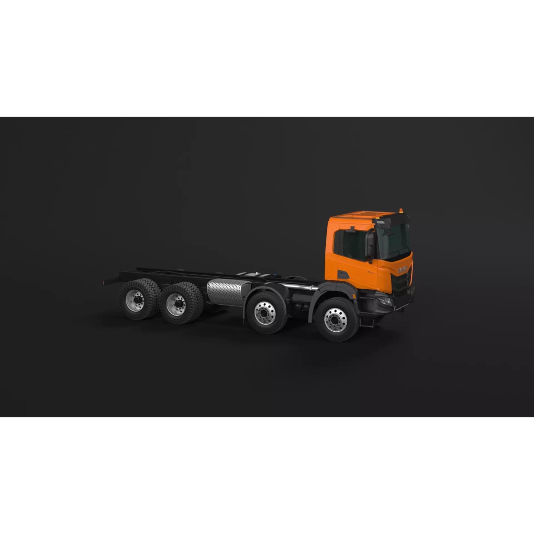 Iveco Stralis X-WAY 3D Model – High Poly Truck Asset, PBR Textures - View 15