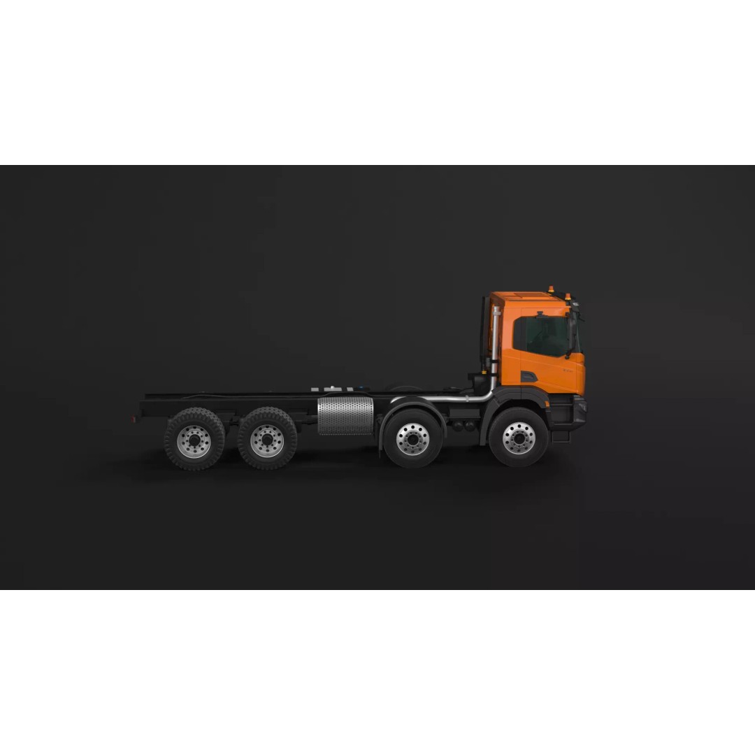 Iveco Stralis X-WAY 3D Model – High Poly Truck Asset, PBR Textures - View 16