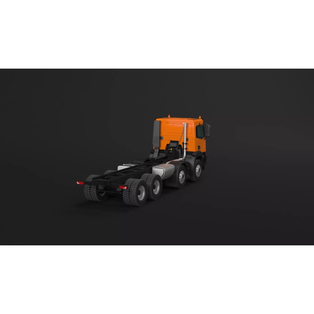 Iveco Stralis X-WAY 3D Model – High Poly Truck Asset, PBR Textures - View 18