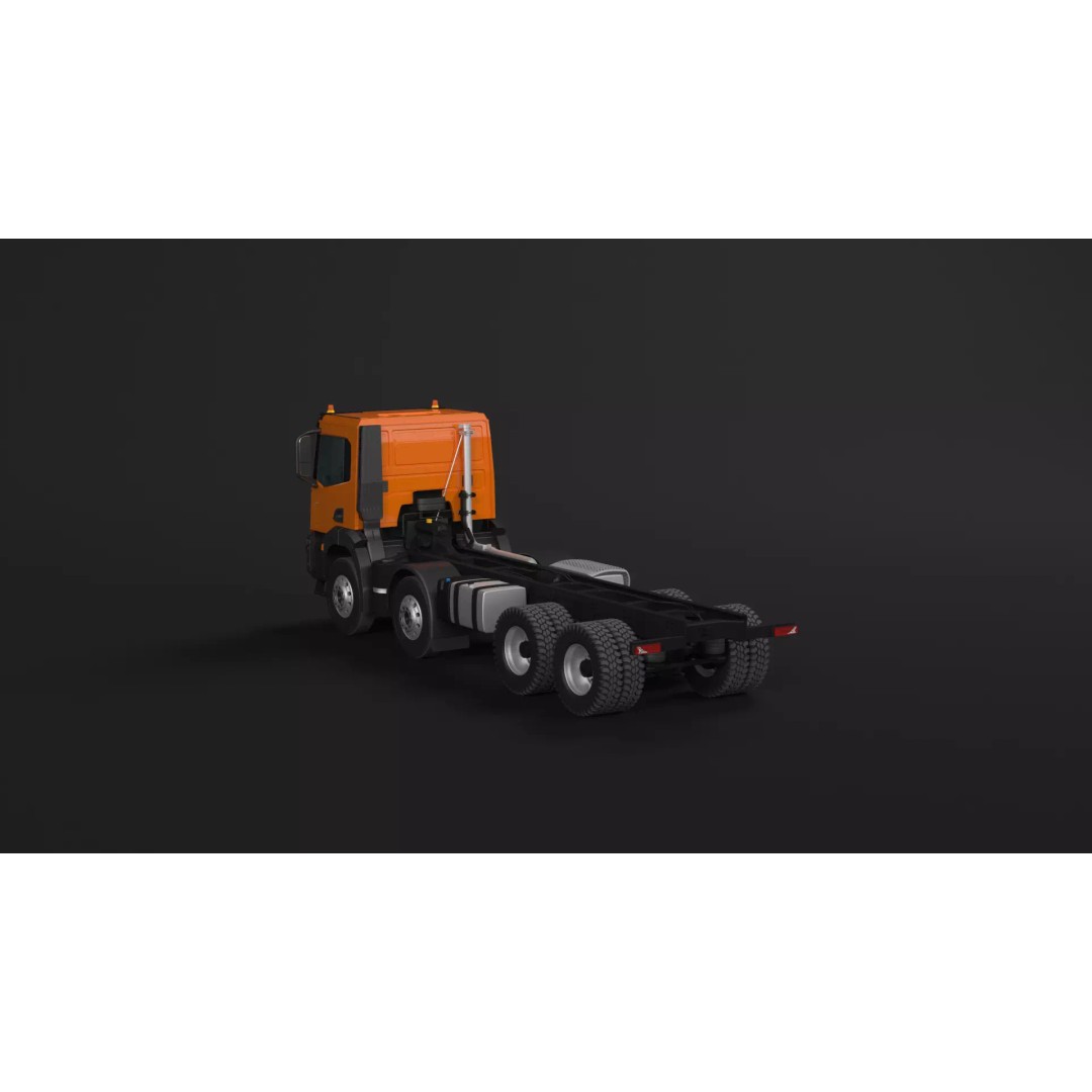 Iveco Stralis X-WAY 3D Model – High Poly Truck Asset, PBR Textures - View 20