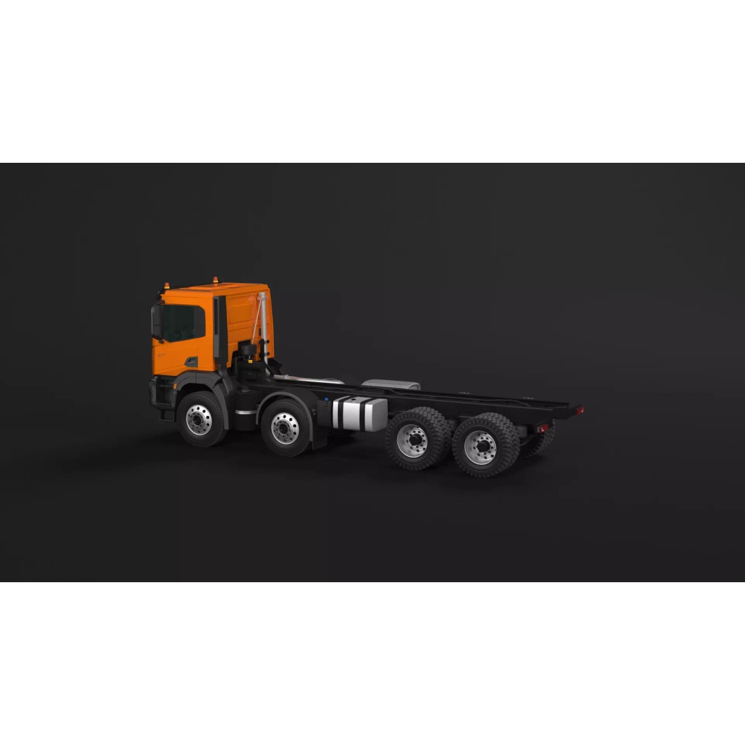 Iveco Stralis X-WAY 3D Model – High Poly Truck Asset, PBR Textures - View 21