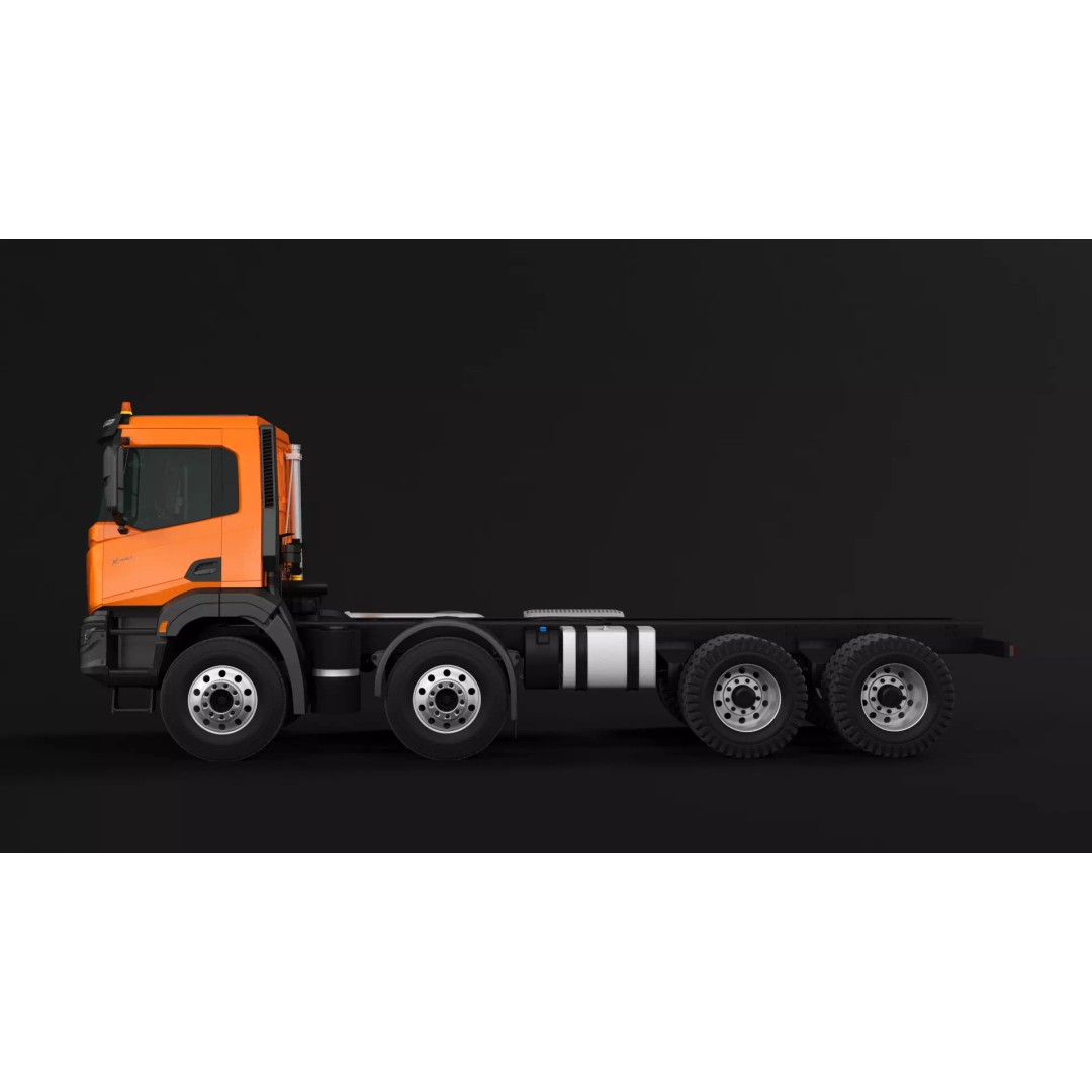 Iveco Stralis X-WAY 3D Model – High Poly Truck Asset, PBR Textures - View 3
