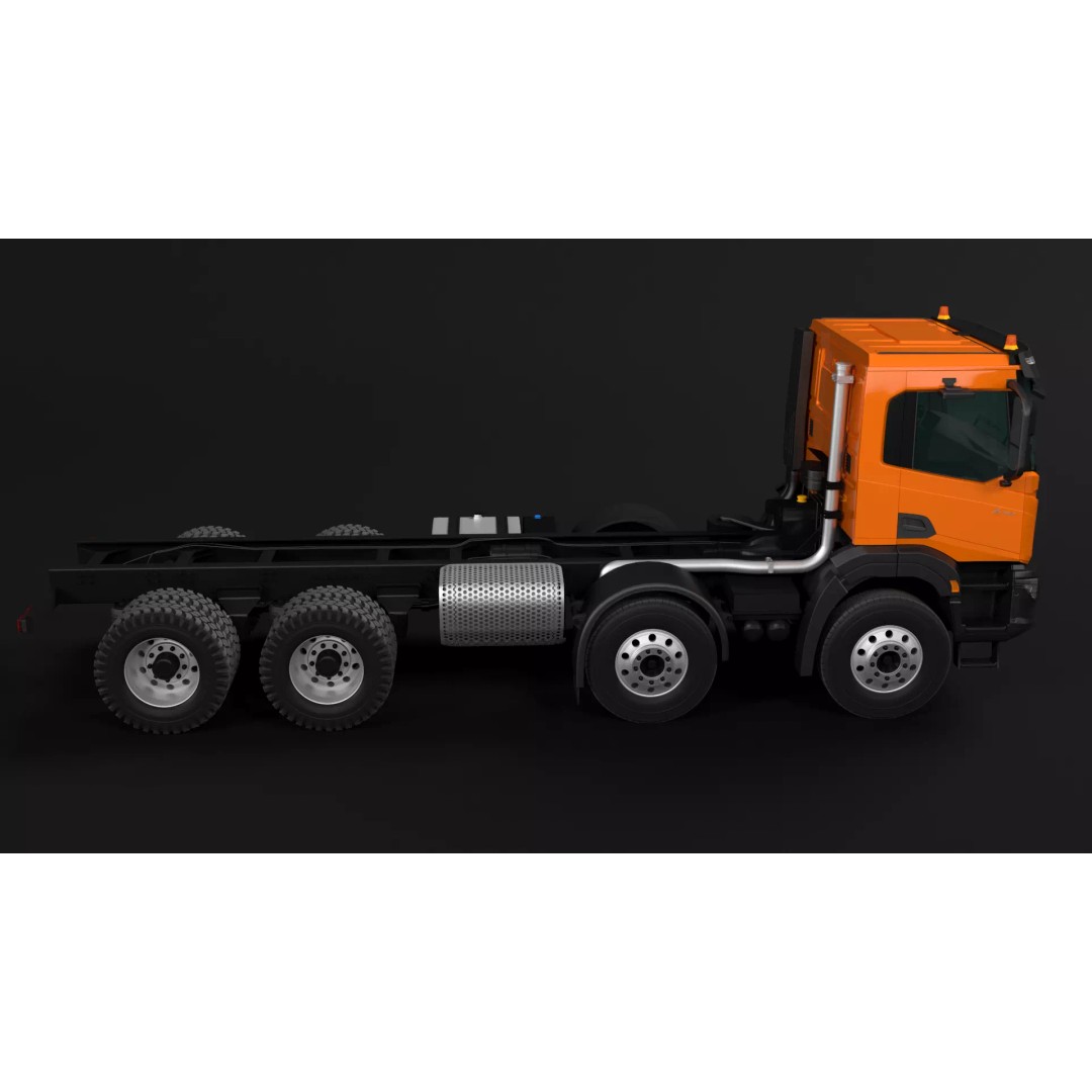 Iveco Stralis X-WAY 3D Model – High Poly Truck Asset, PBR Textures - View 6