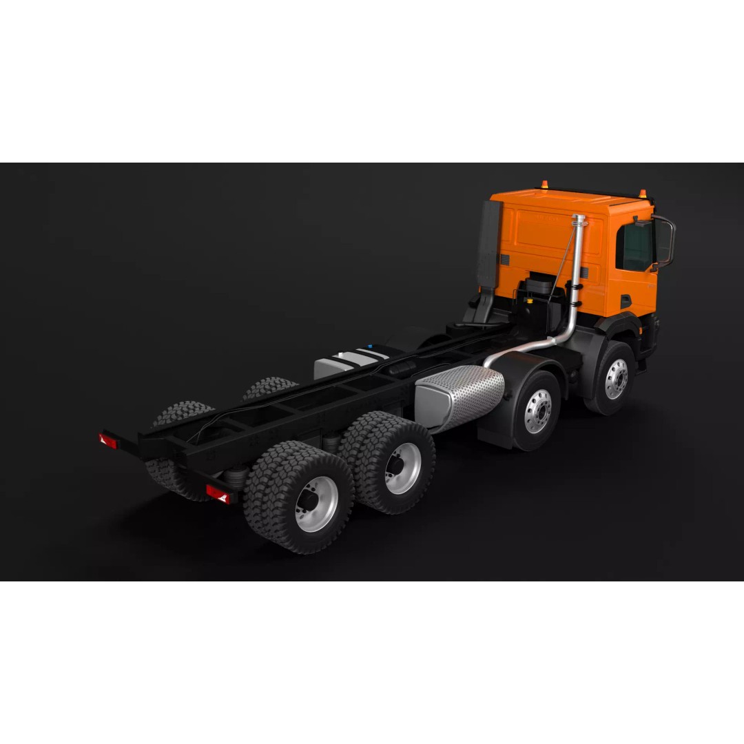 Iveco Stralis X-WAY 3D Model – High Poly Truck Asset, PBR Textures - View 7