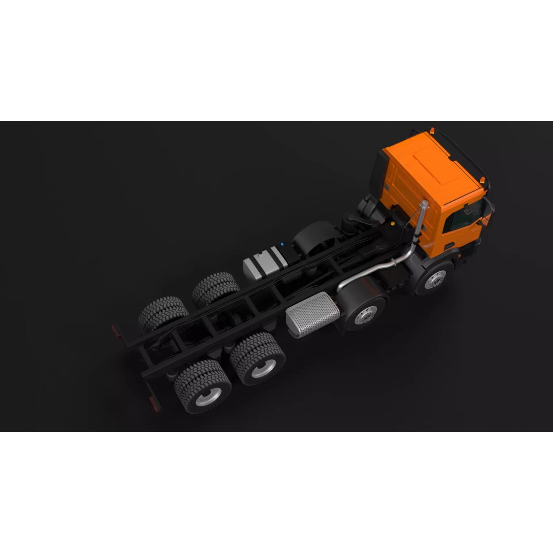Iveco Stralis X-WAY 3D Model – High Poly Truck Asset, PBR Textures - View 8