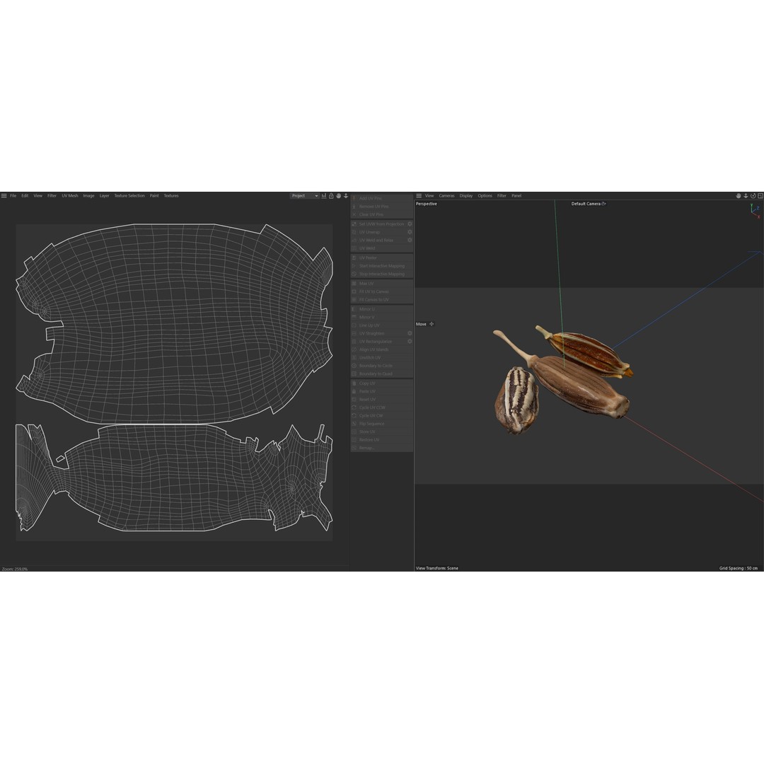 Cumin 3D Model – Low Poly Game Asset, PBR Textures, Blender - View 8