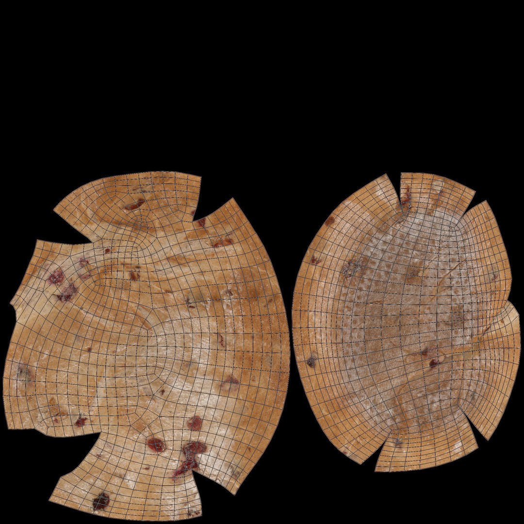 Cranberry Bread 3D Model – Low Poly PBR Game Asset, FBX