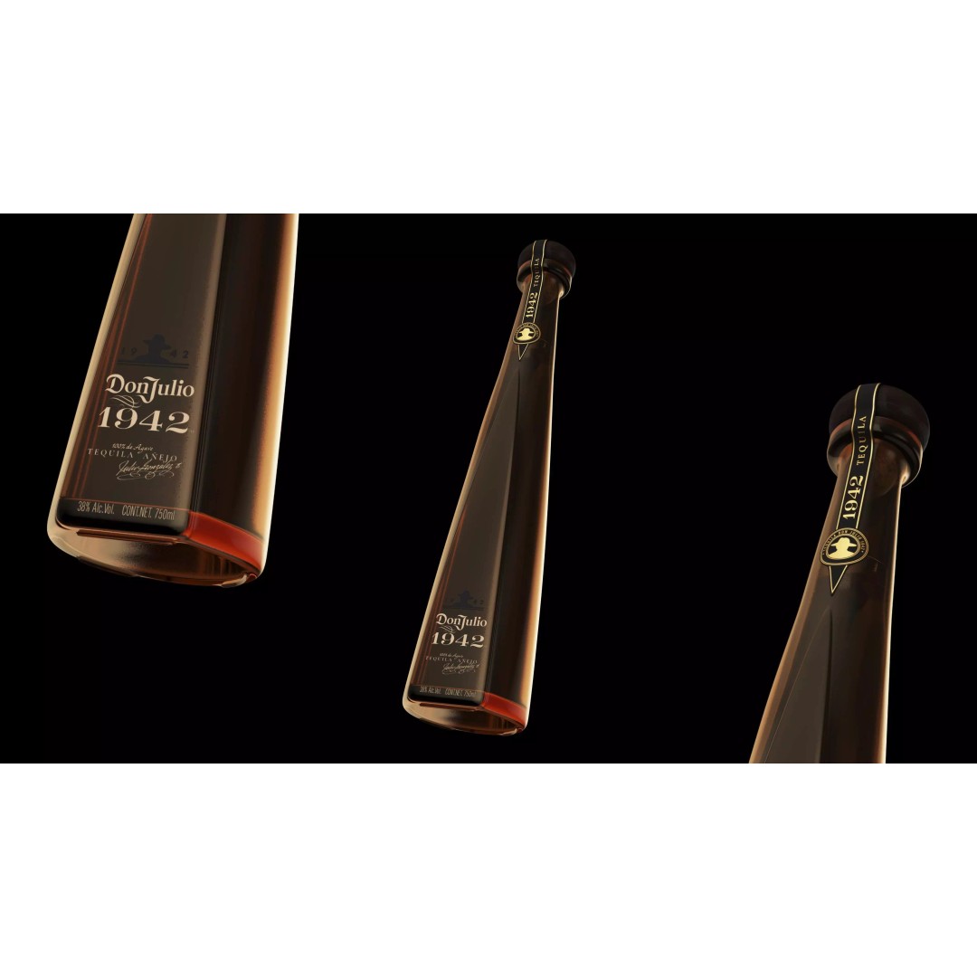 Tequila Don Julio 1942 3D Model – High Fidelity Beverage Asset, FBX - View 2