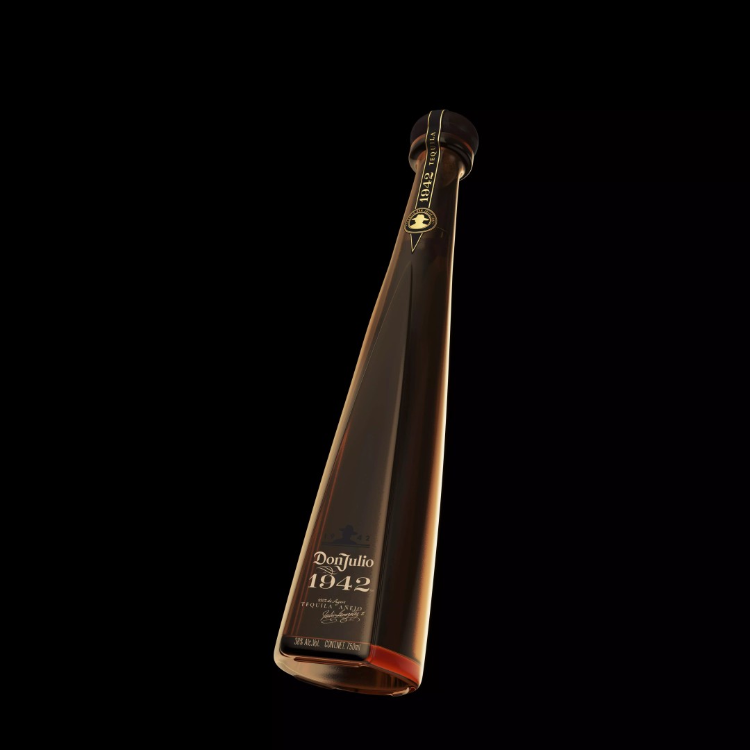 Tequila Don Julio 1942 3D Model – High Fidelity Beverage Asset, FBX - View 4