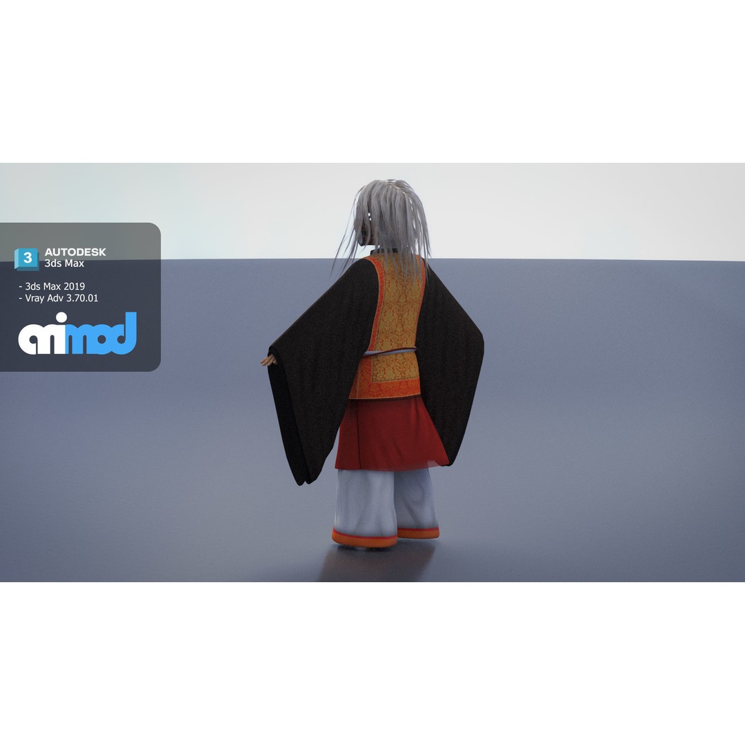 Spicy Fried Chicken Vendor 3D Model – Game Ready PBR Asset, FBX - View 10