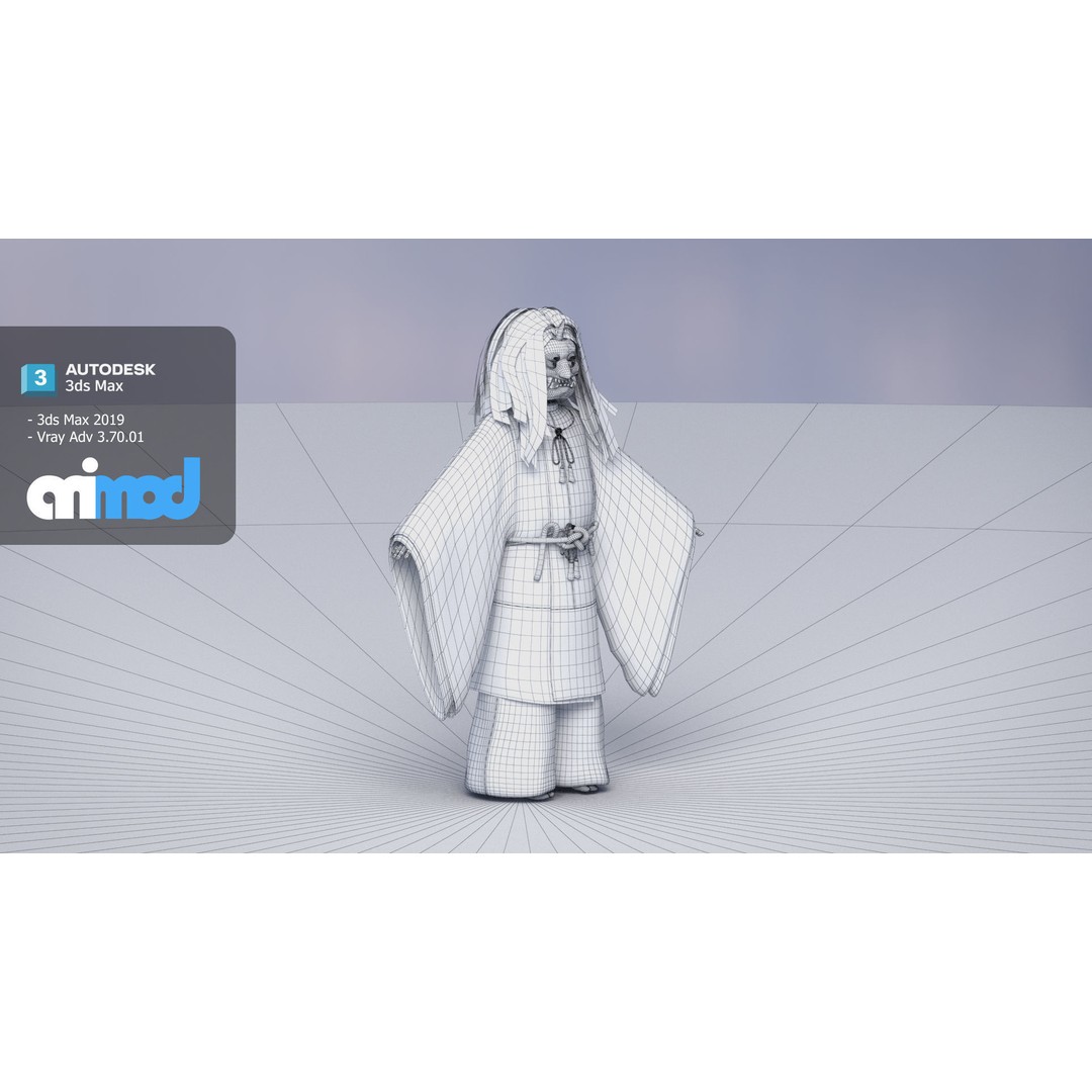 Spicy Fried Chicken Vendor 3D Model – Game Ready PBR Asset, FBX - View 14