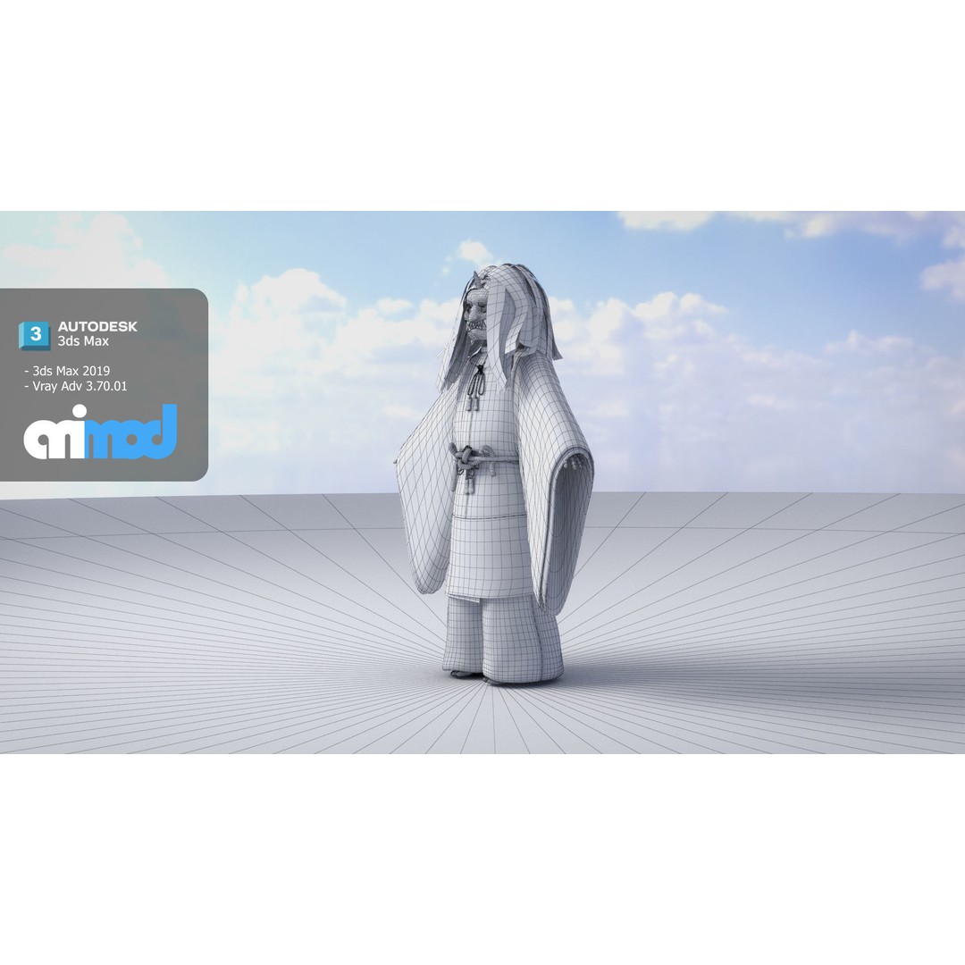 Spicy Fried Chicken Vendor 3D Model – Game Ready PBR Asset, FBX - View 16