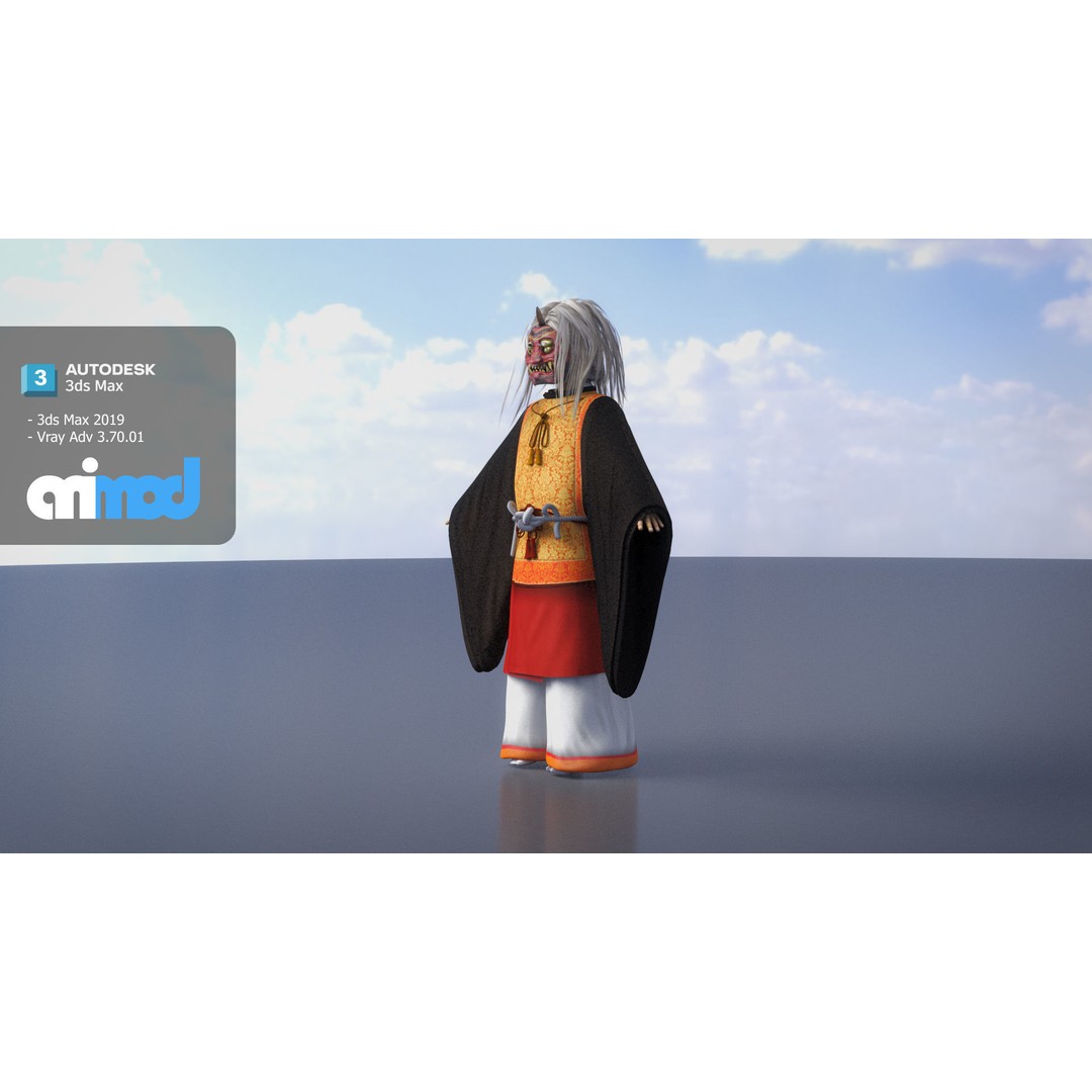 Spicy Fried Chicken Vendor 3D Model – Game Ready PBR Asset, FBX - View 6