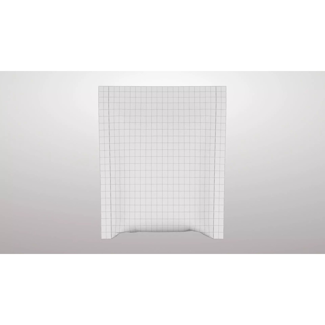 Packaging 3D Model – PBR Textured Real-Time Asset, FBX - View 4