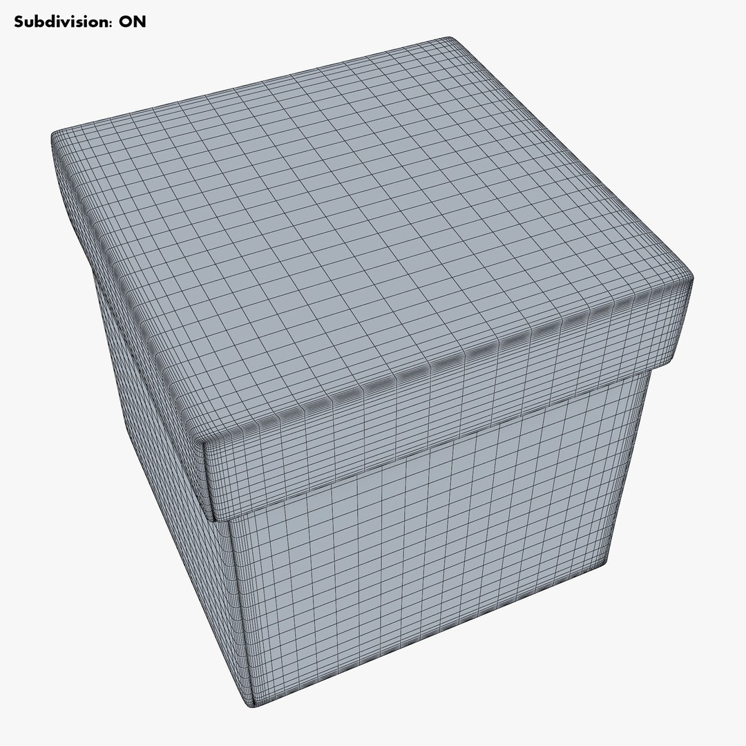 Cardboard Box 3D Model – High Poly PBR Asset, FBX, OBJ - View 15