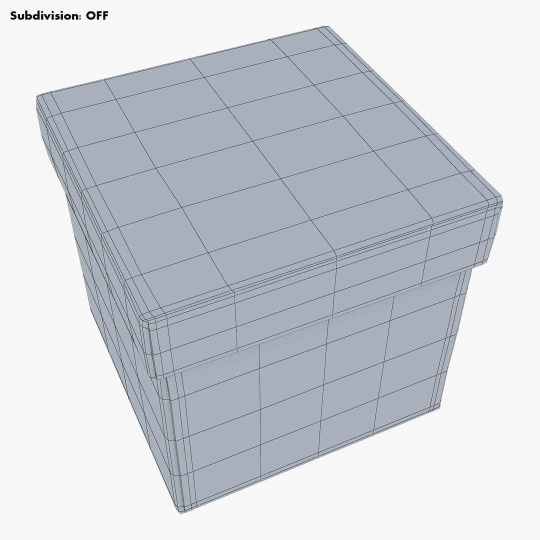 Cardboard Box 3D Model – High Poly PBR Asset, FBX, OBJ - View 16