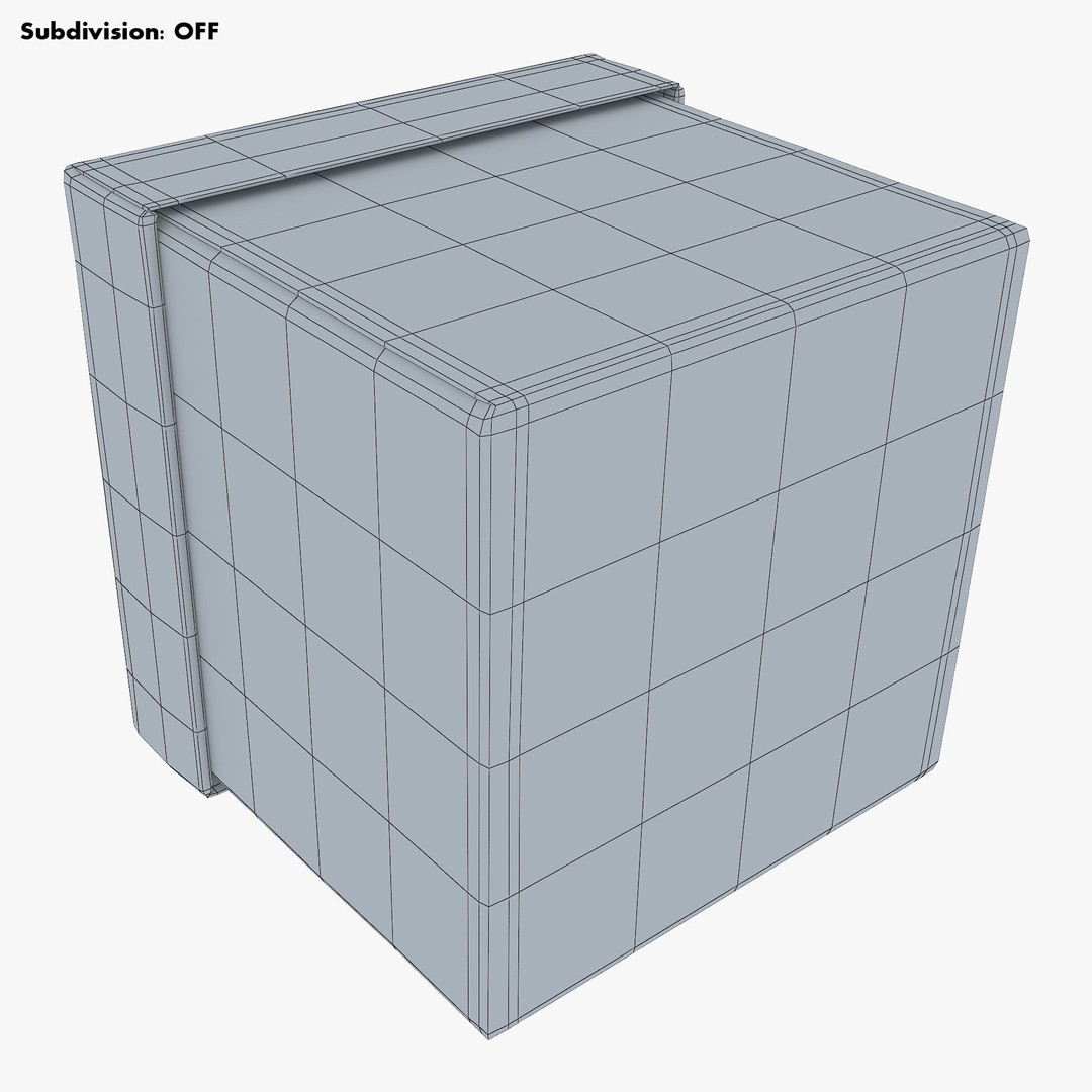 Cardboard Box 3D Model – High Poly PBR Asset, FBX, OBJ - View 18