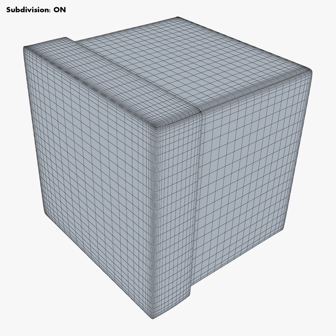 Cardboard Box 3D Model – High Poly PBR Asset, FBX, OBJ - View 19