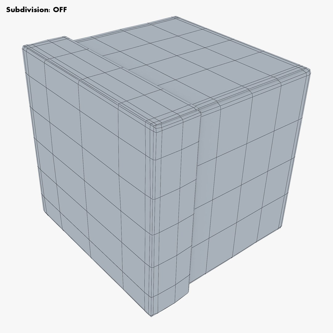 Cardboard Box 3D Model – High Poly PBR Asset, FBX, OBJ - View 20