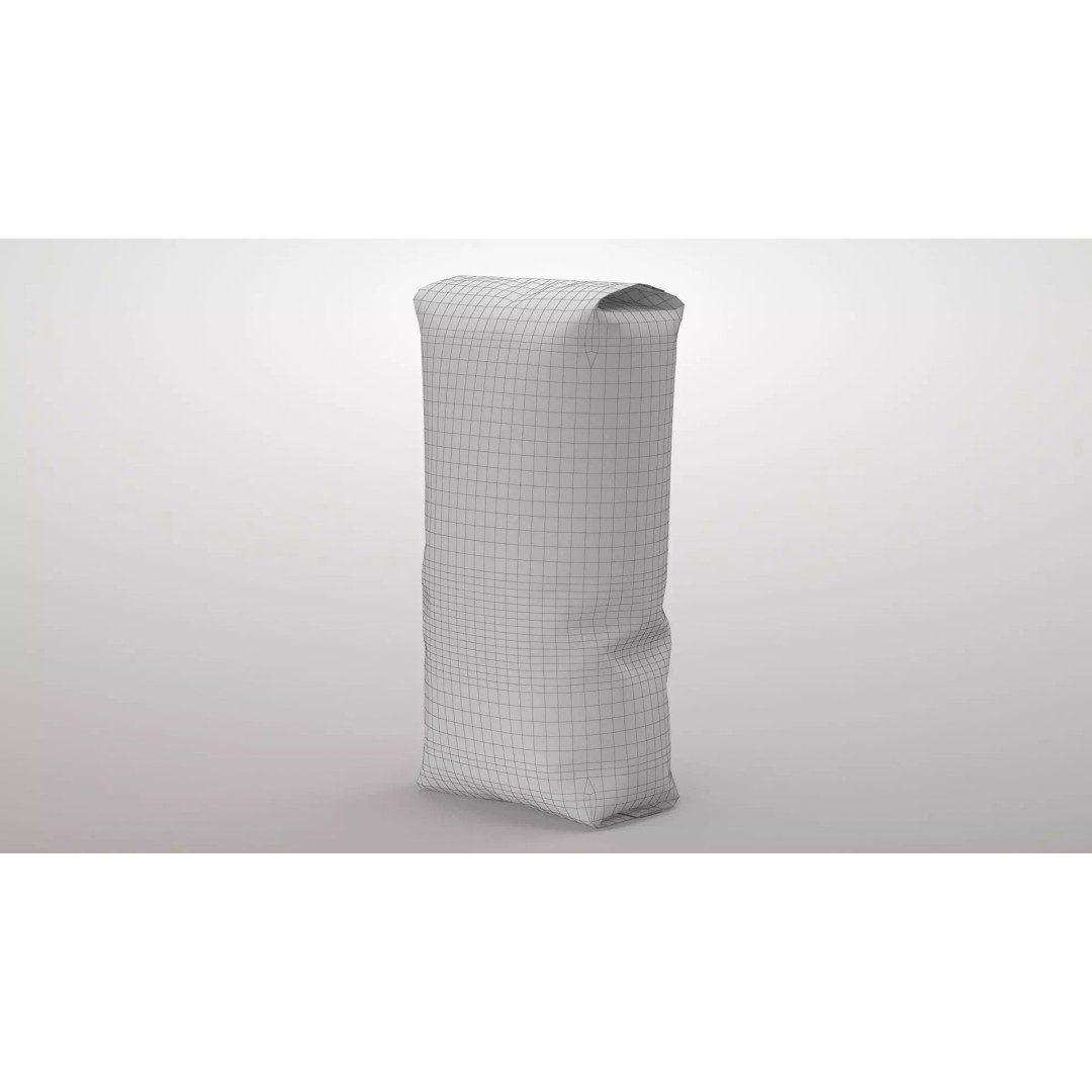 Packaging 3D Model – PBR Textured Real-Time Asset, FBX, OBJ - View 12