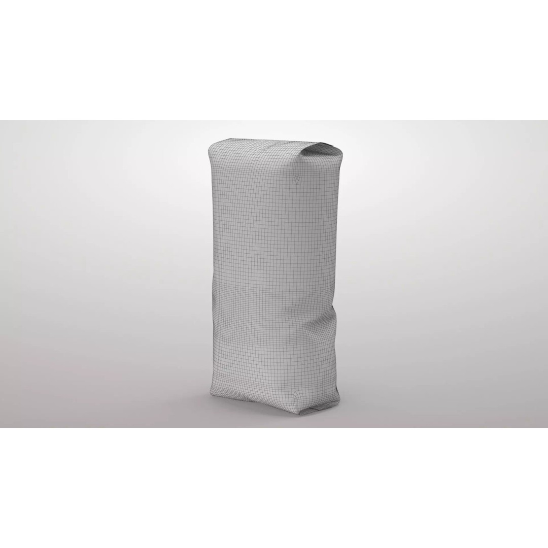 Packaging 3D Model – PBR Textured Real-Time Asset, FBX, OBJ - View 13