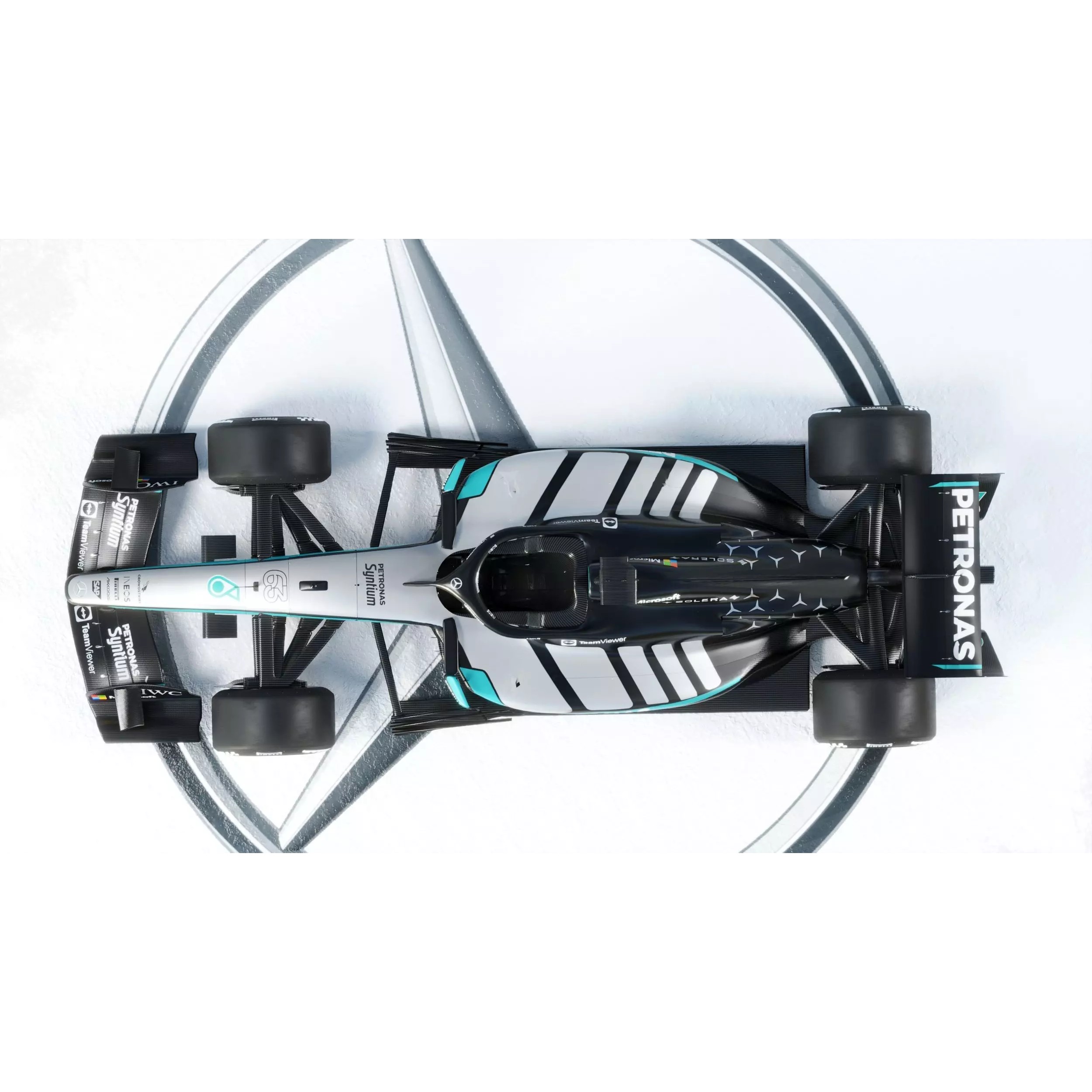 Mercedes-Benz W17 2026 - Game-Ready 3D Model - View 10