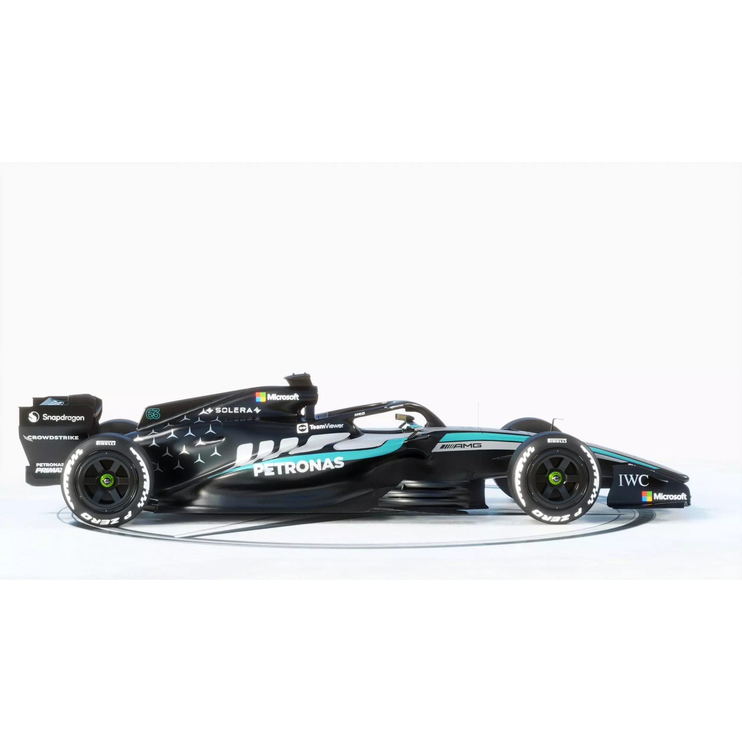 Mercedes-Benz W17 2026 - Game-Ready 3D Model - View 11