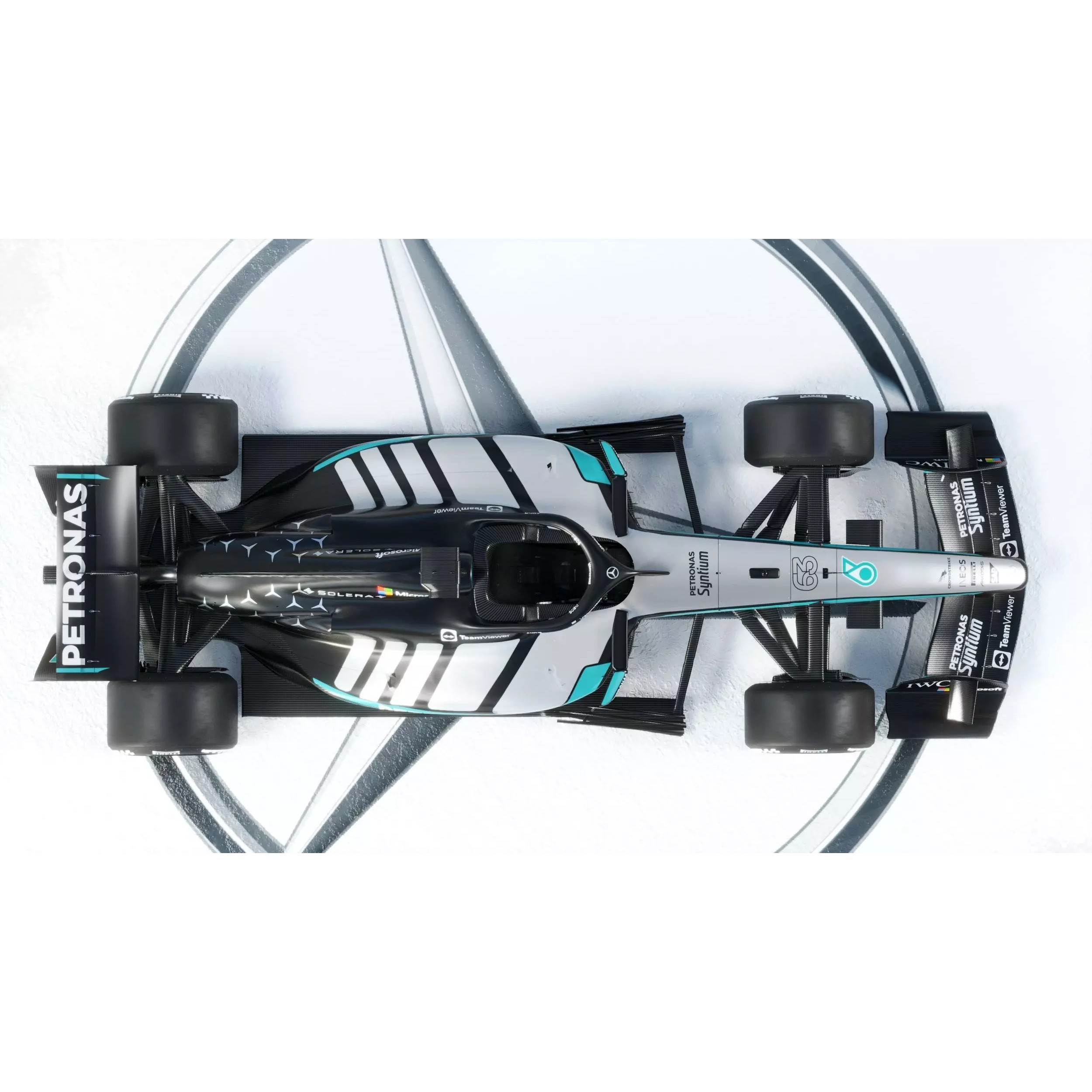 Mercedes-Benz W17 2026 - Game-Ready 3D Model - View 13