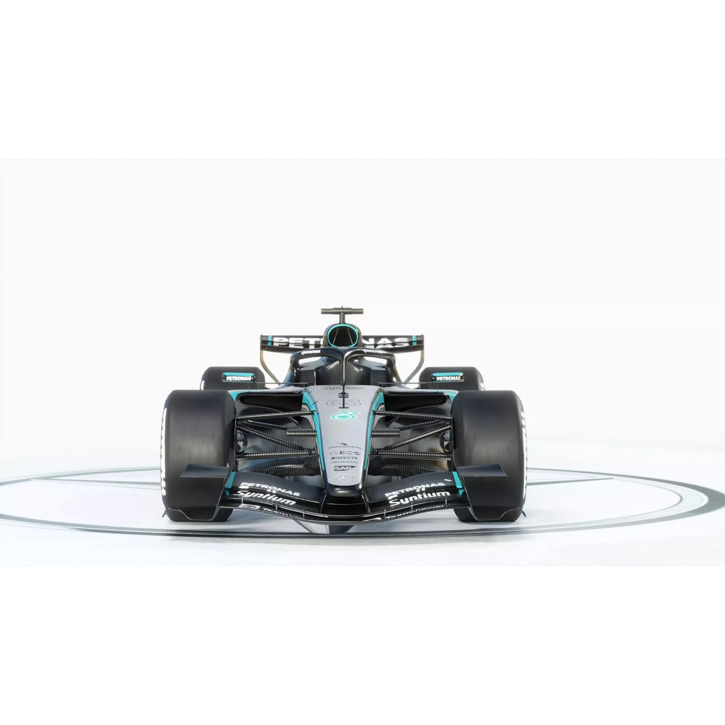 Mercedes-Benz W17 2026 - Game-Ready 3D Model - View 5