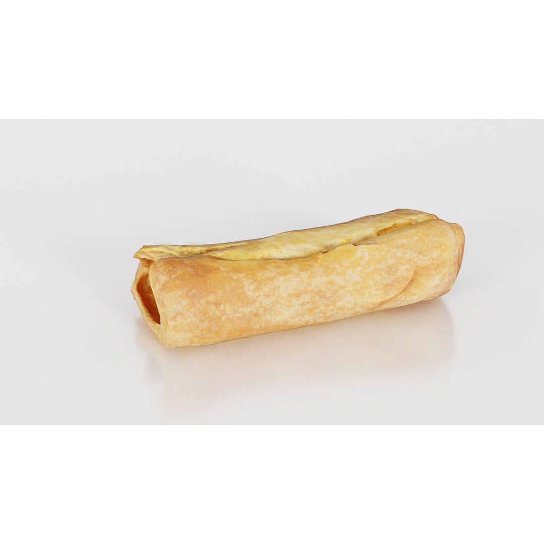 Hot Dog 3D Model – Low Poly Food Asset, FBX, Blender Ready - View 22