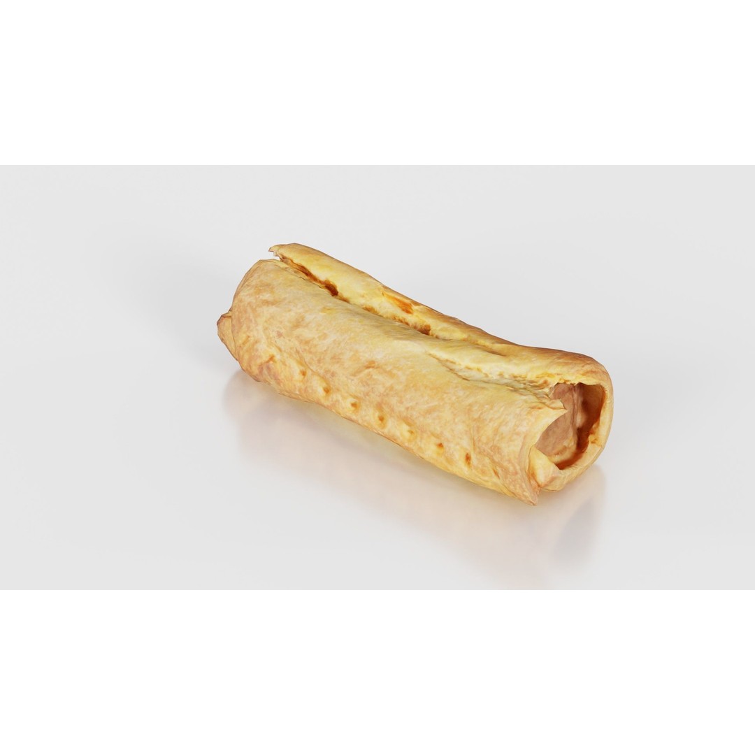 Hot Dog 3D Model – Low Poly Food Asset, FBX, Blender Ready - View 26