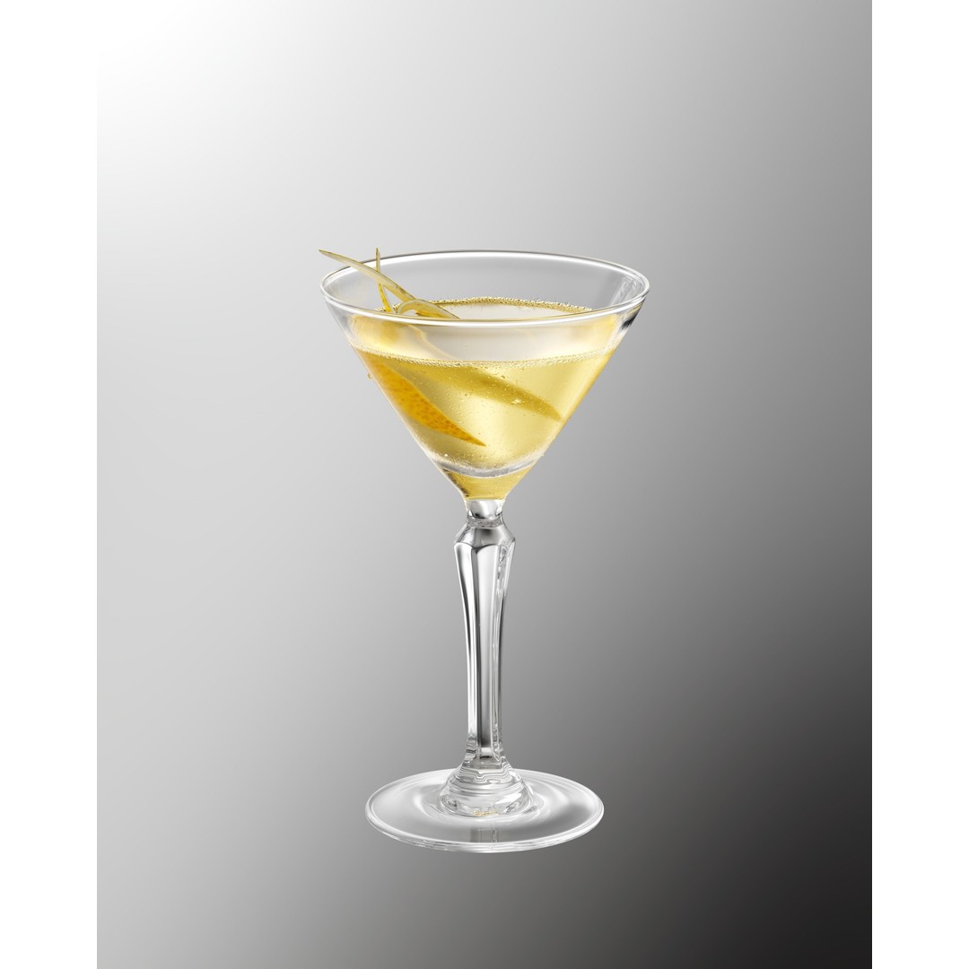 Casino Cocktail 3D Model – PBR Beverage Collection, FBX - View 3