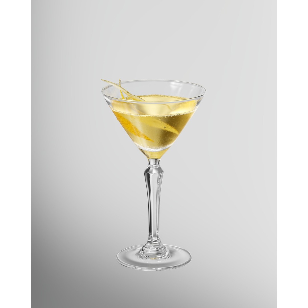 Casino Cocktail 3D Model – PBR Beverage Collection, FBX - View 5