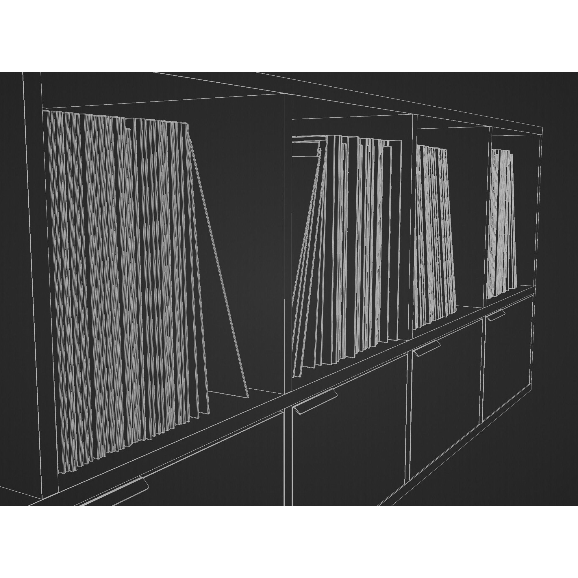 Vinyl Storage No29 - Game-Ready 3D Model