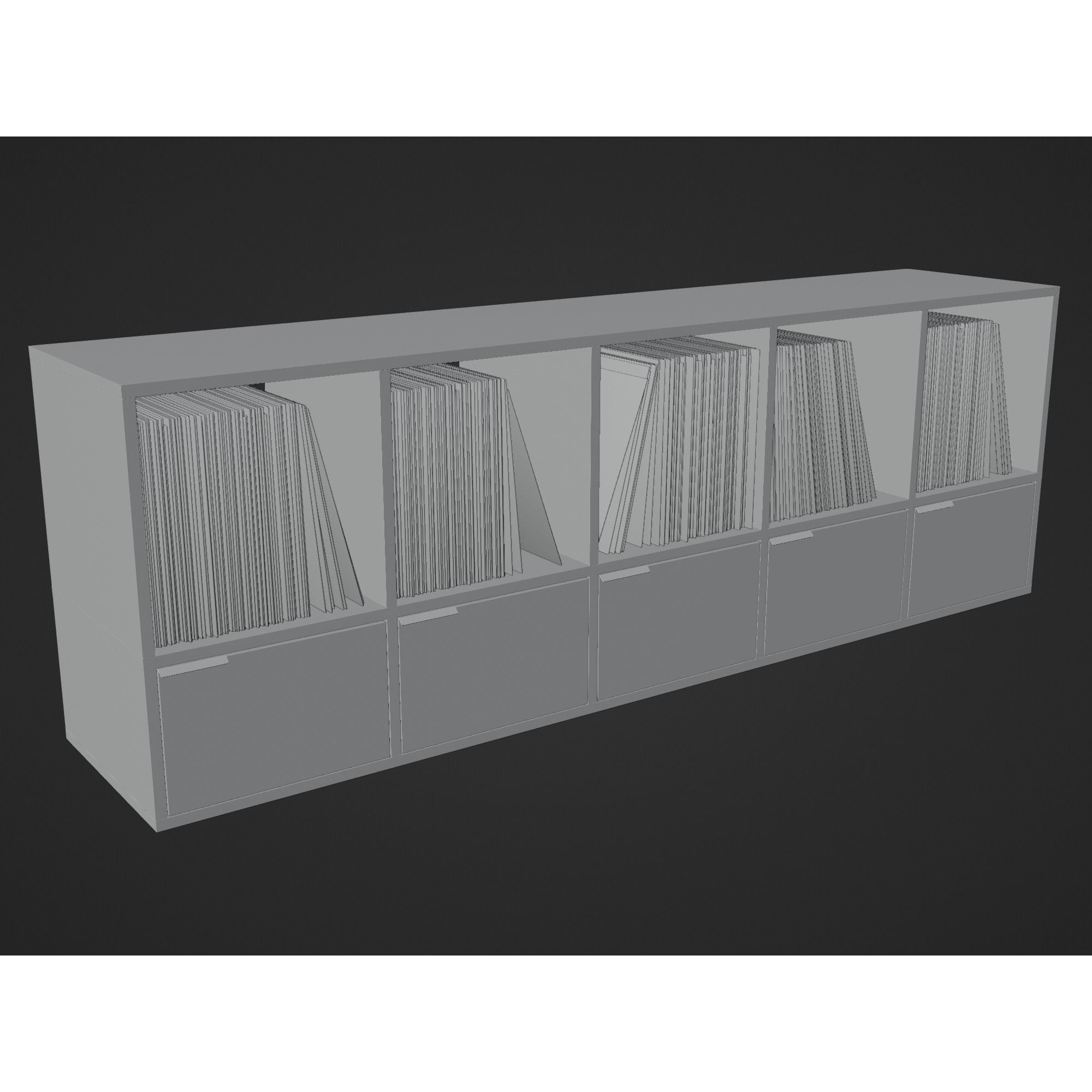Vinyl Storage No29 - Game-Ready 3D Model - View 18