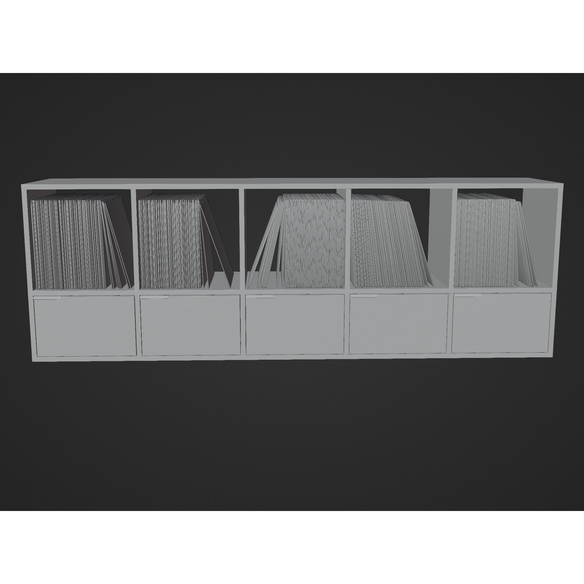 Vinyl Storage No29 - Game-Ready 3D Model - View 19