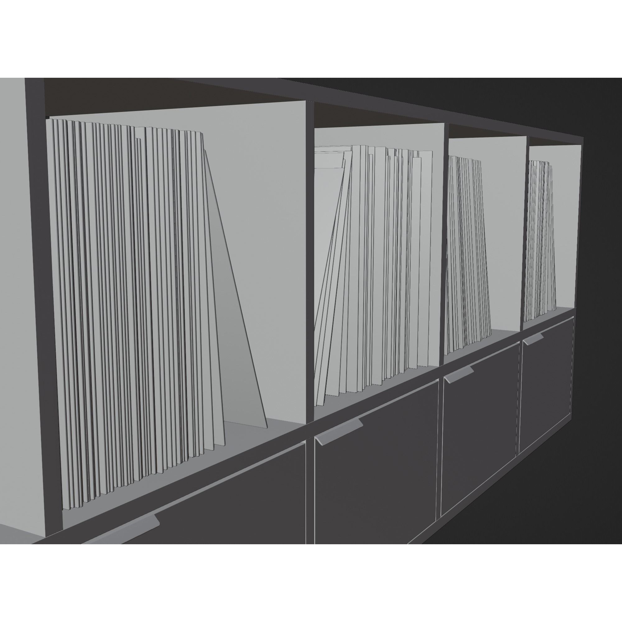 Vinyl Storage No29 - Game-Ready 3D Model - View 20