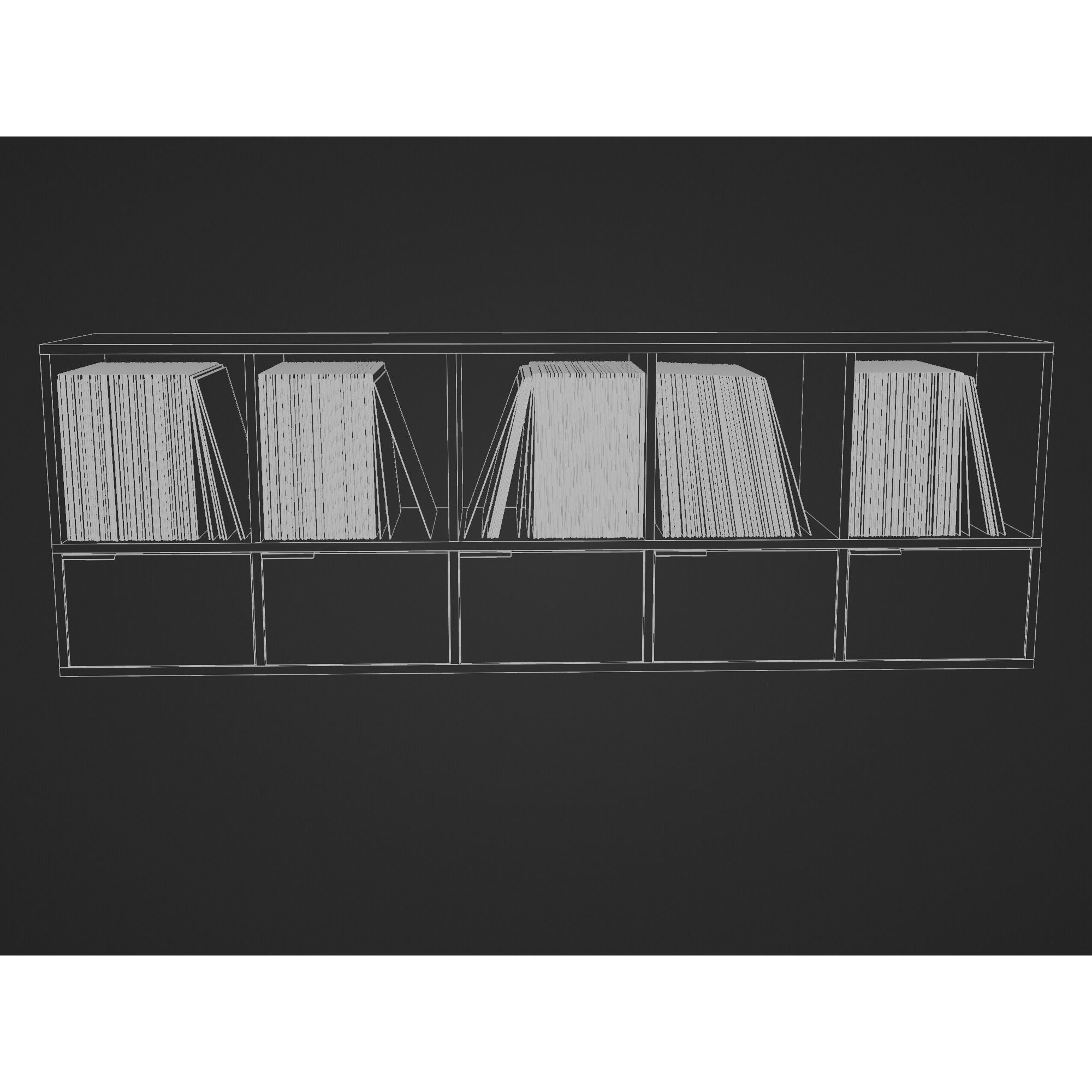 Vinyl Storage No29 - Game-Ready 3D Model - View 22