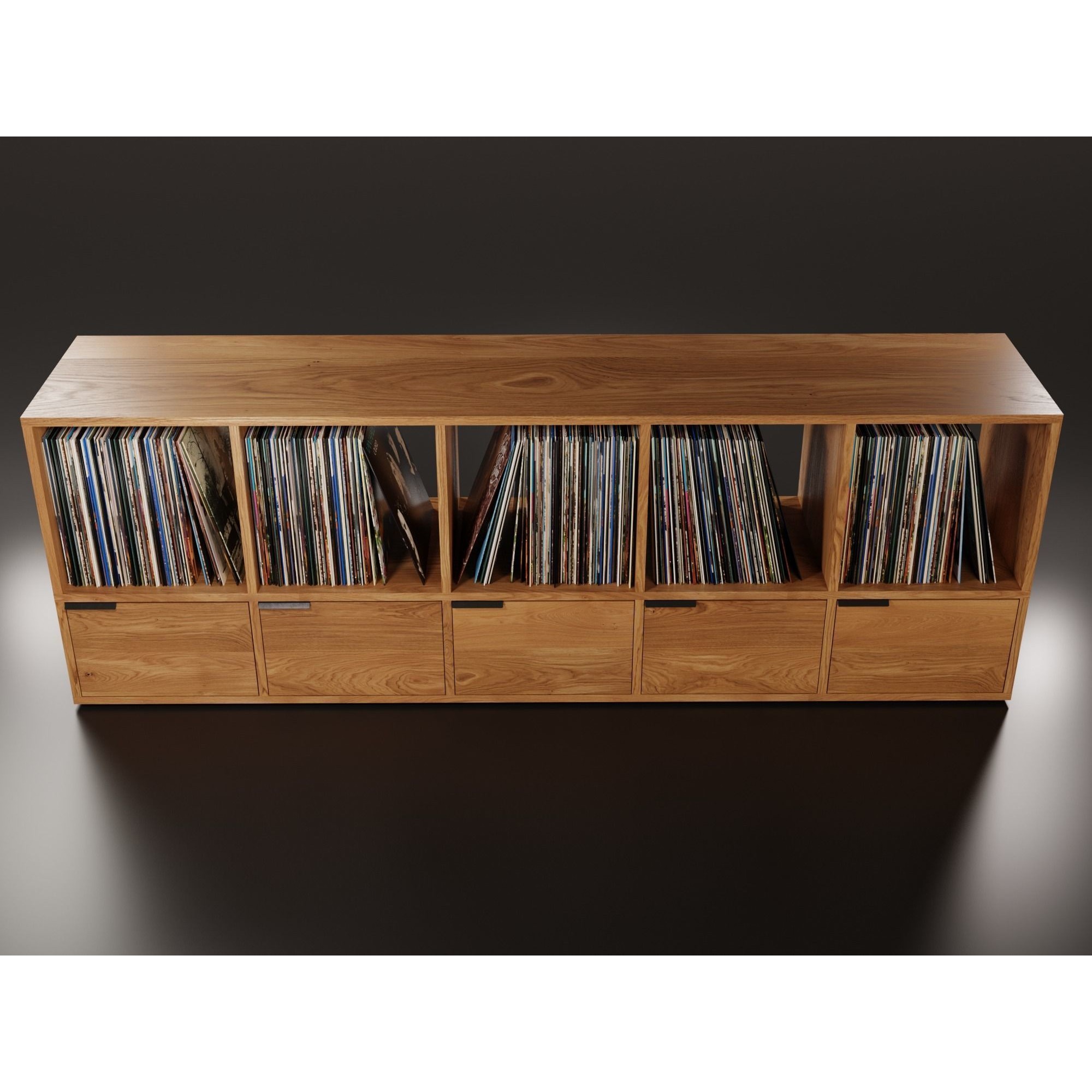 Vinyl Storage No29 - Game-Ready 3D Model - View 7