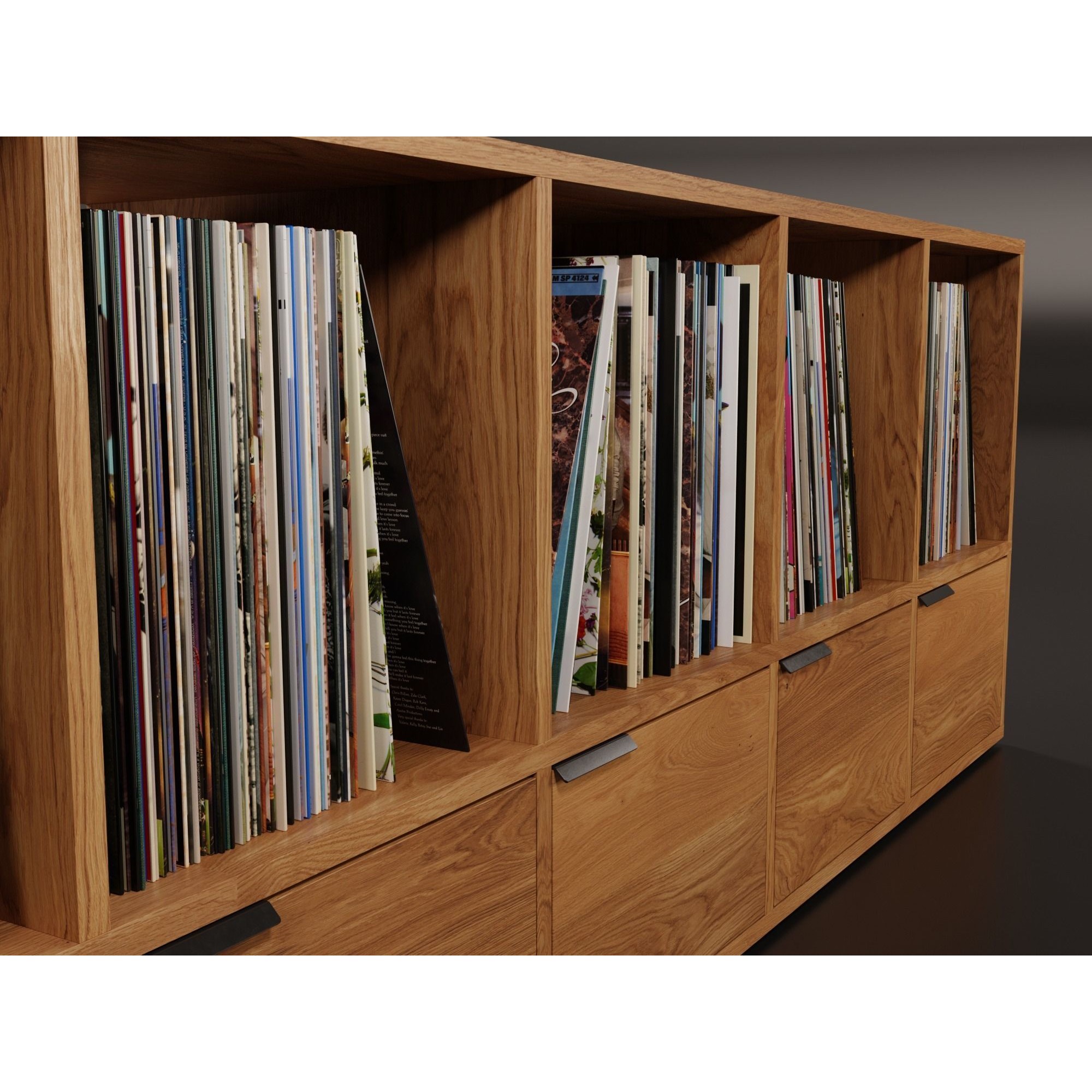 Vinyl Storage No29 - Game-Ready 3D Model - View 8