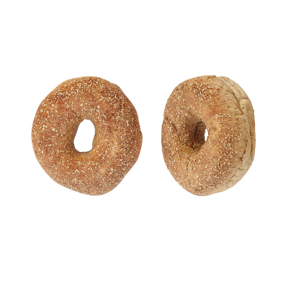 Whole Wheat Bagel 3D Model – Low Poly Photogrammetry Asset, FBX/OBJ - View 10