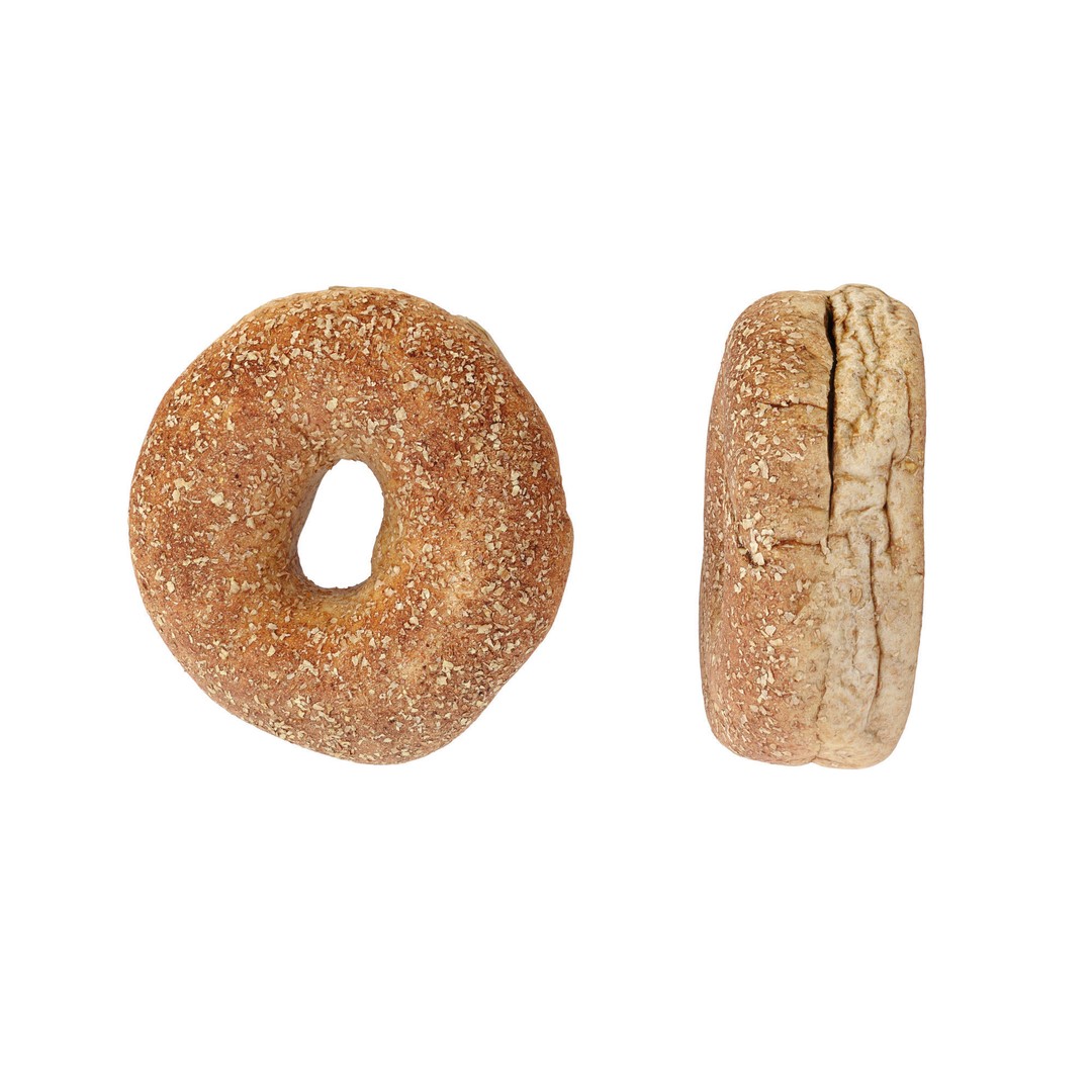 Whole Wheat Bagel 3D Model – Low Poly Photogrammetry Asset, FBX/OBJ - View 11