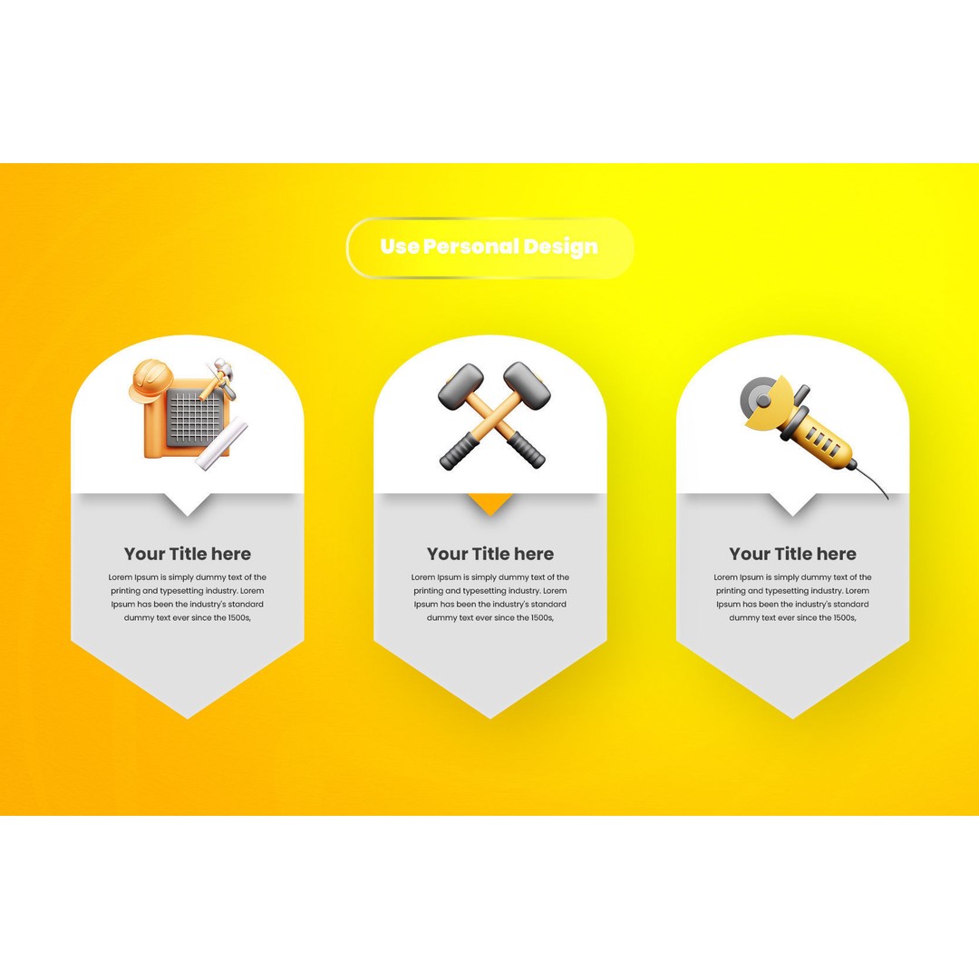 Labour Day 3D Model – Icon Pack for Design, PBR Textures, Blender, FBX - View 5