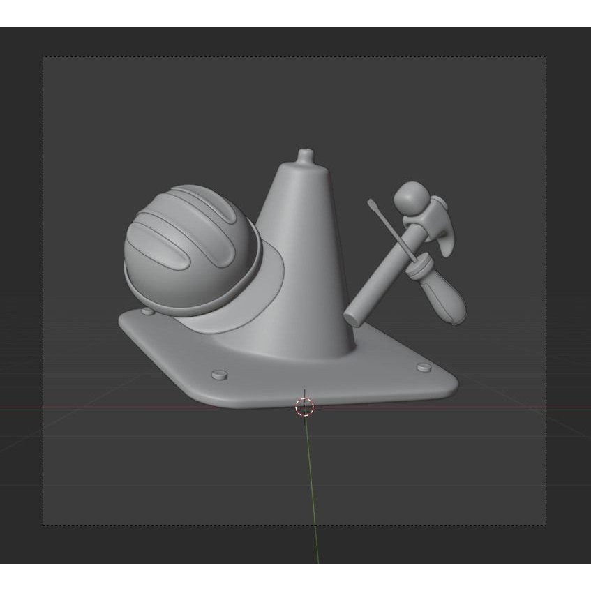 Labour Day 3D Model – Icon Pack for Design, PBR Textures, Blender, FBX - View 56