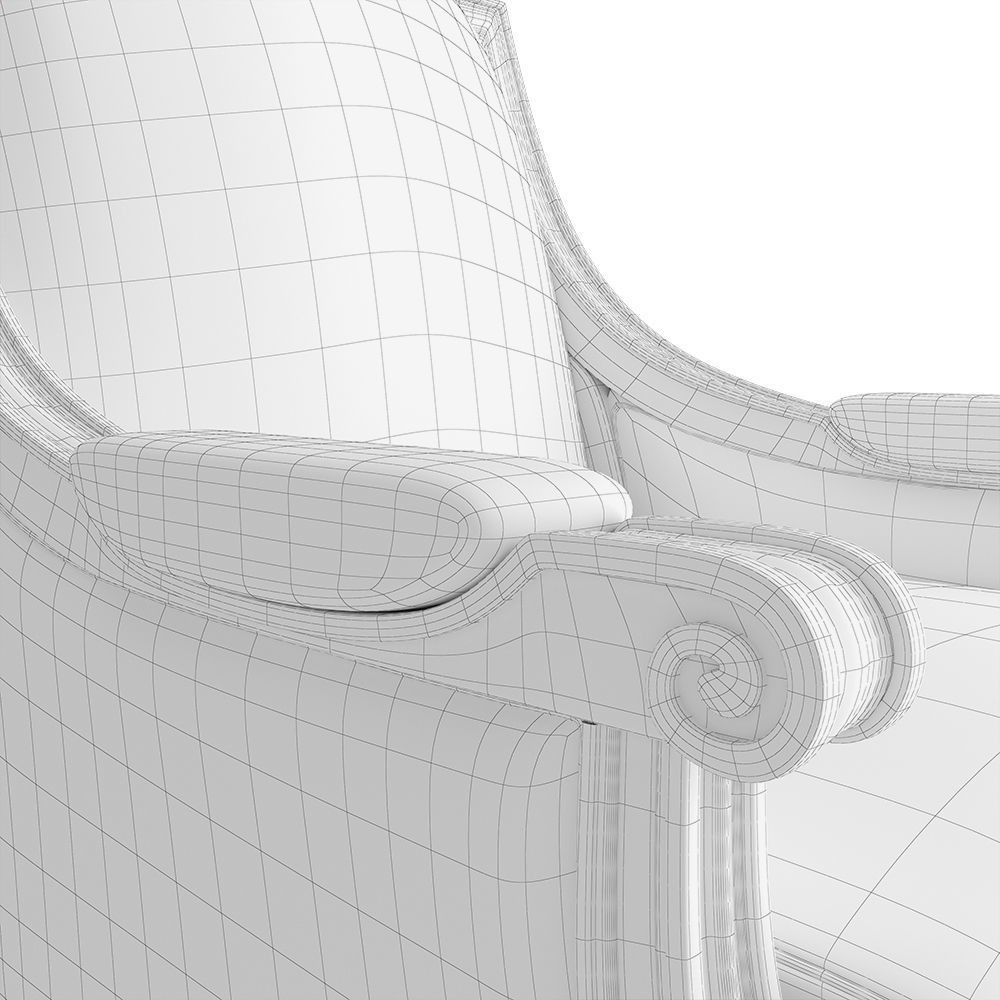 French Bergere - Game-Ready 3D Model