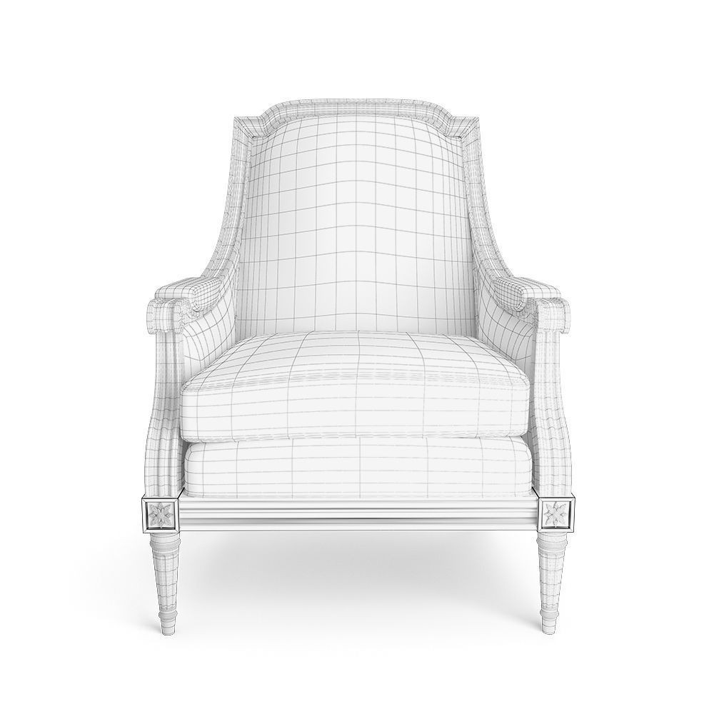 French Bergere - Game-Ready 3D Model - View 10