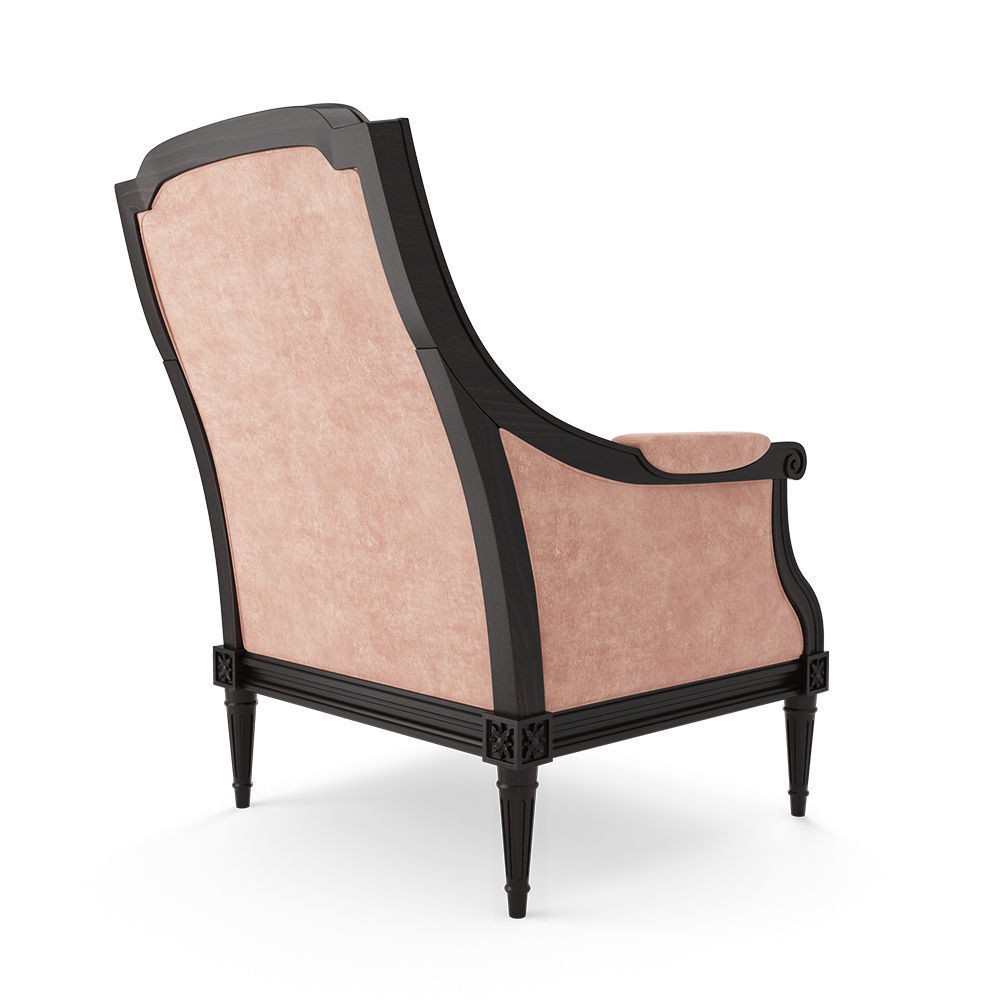 French Bergere - Game-Ready 3D Model - View 4