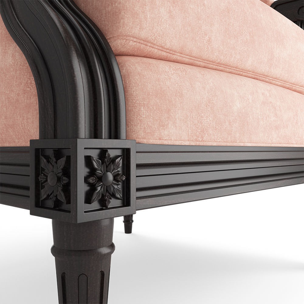 French Bergere - Game-Ready 3D Model - View 6