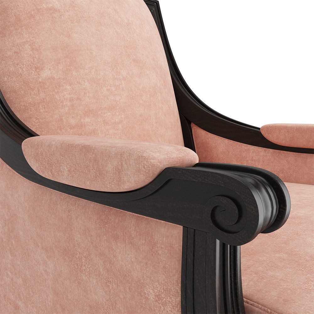 French Bergere - Game-Ready 3D Model - View 7