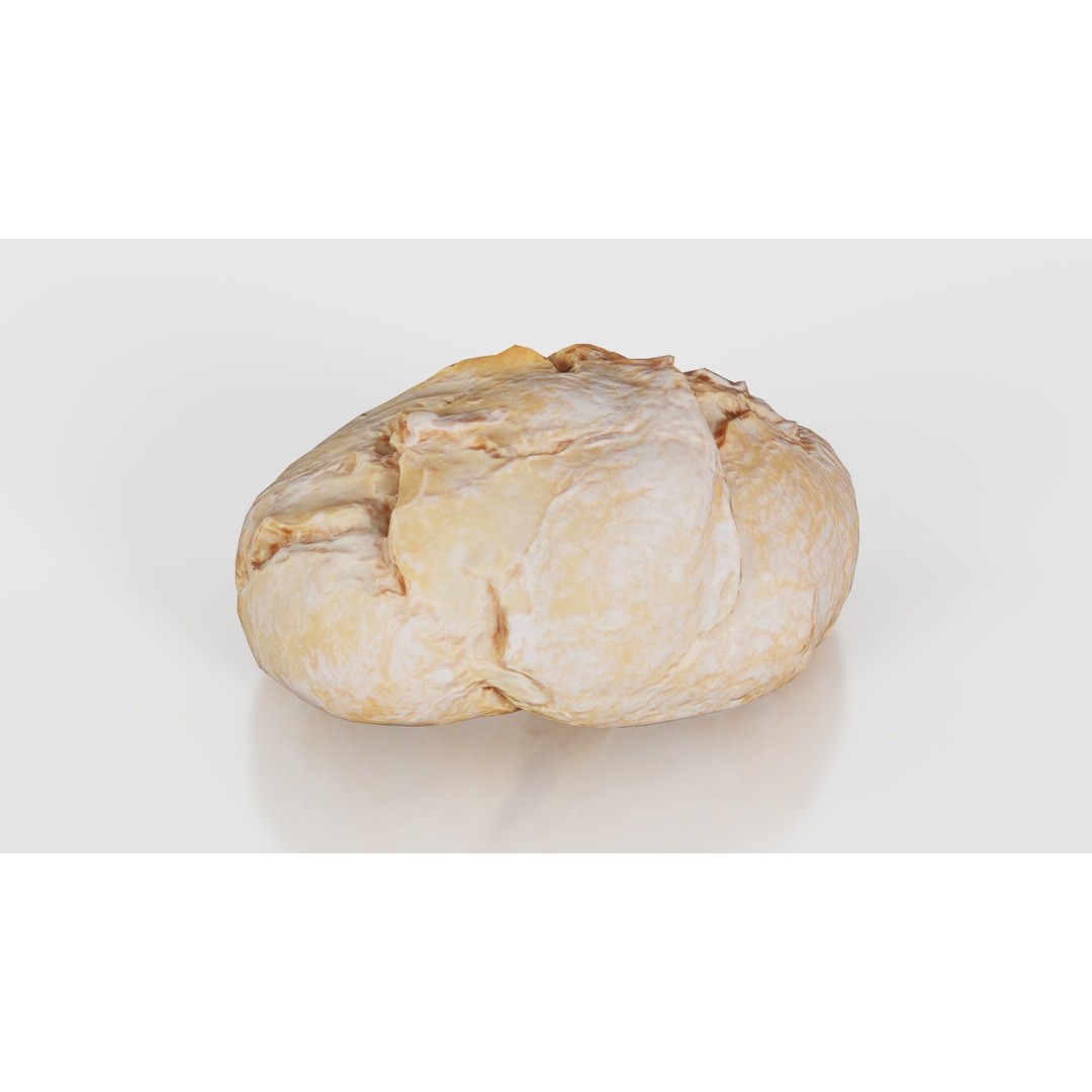 Mini Pistolet 3D Model – Low Poly Food Asset, FBX, Blender